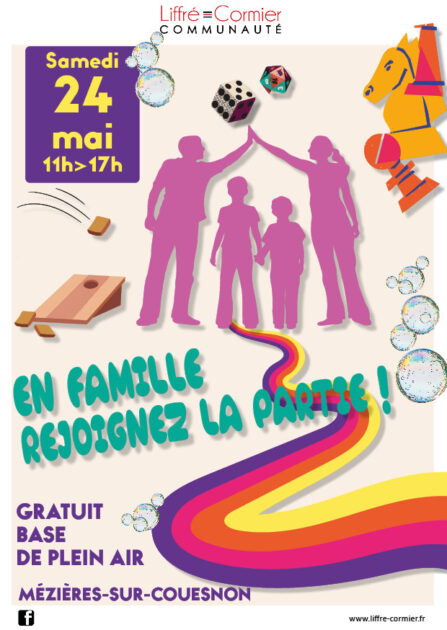 Affiche partie en famille